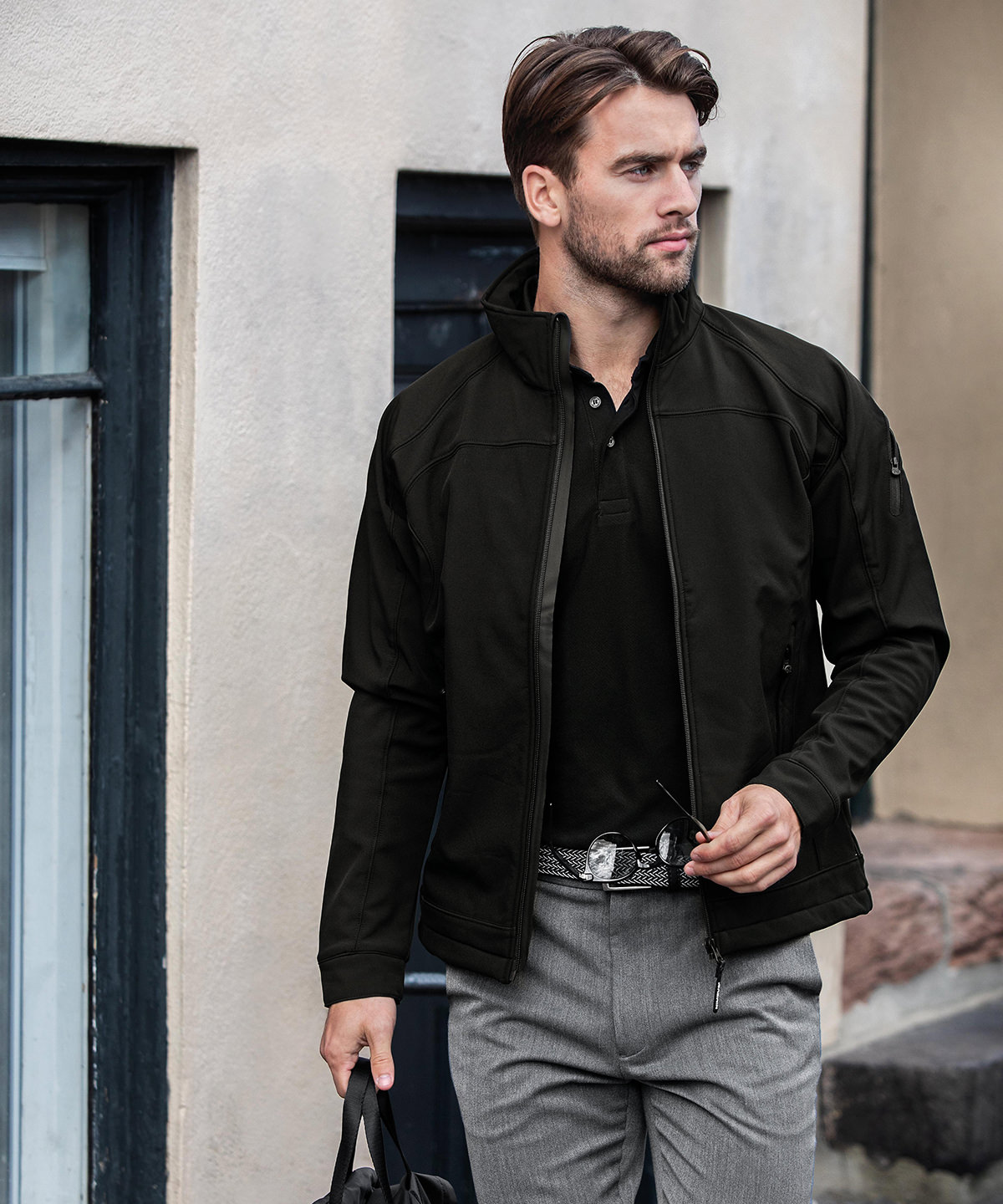 Duxbury – fashionable performance softshell jacket-Nimbus