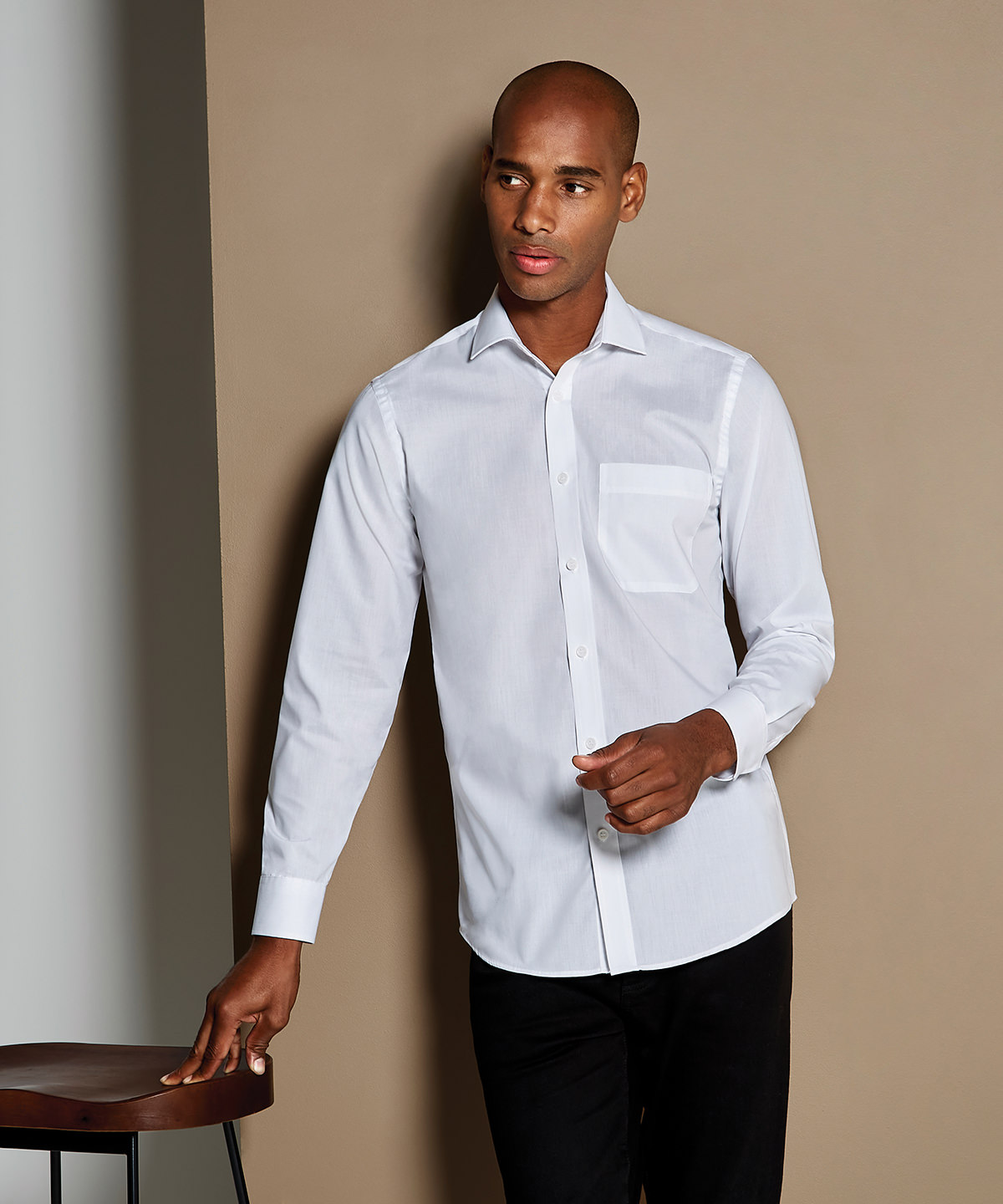 Picture of Poplin shirt long-sleeved (tailored fit)