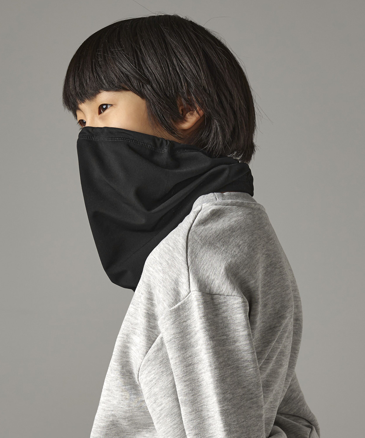 Junior softshell sports tech neck warmer Junior softshell sports tech neck warmer