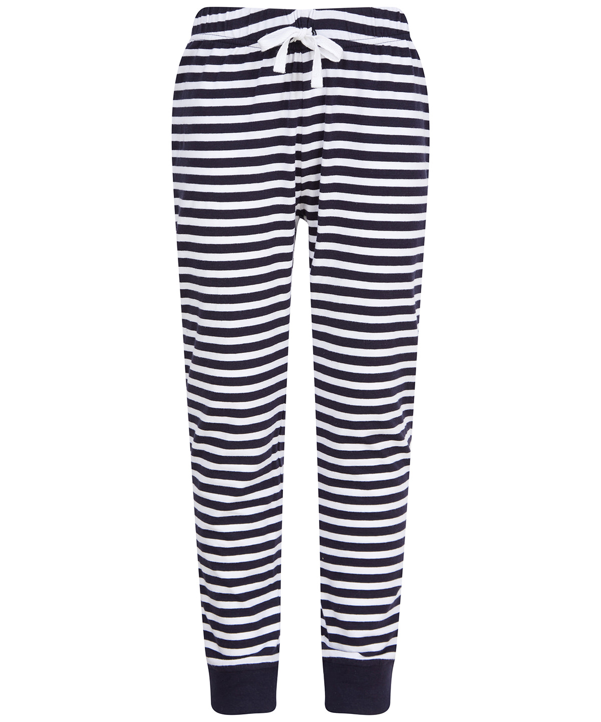 Kids Cuffed Lounge Pants Navy/White Stripes Size 11 / 12