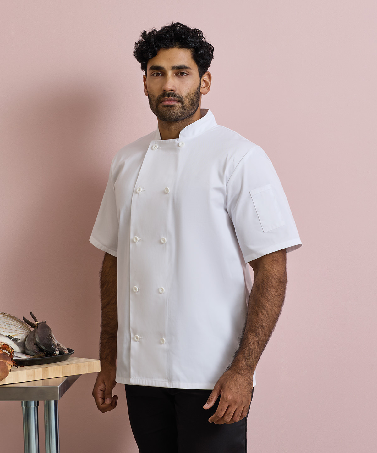 Short sleeve chef’s jacket Short sleeve chef’s jacket