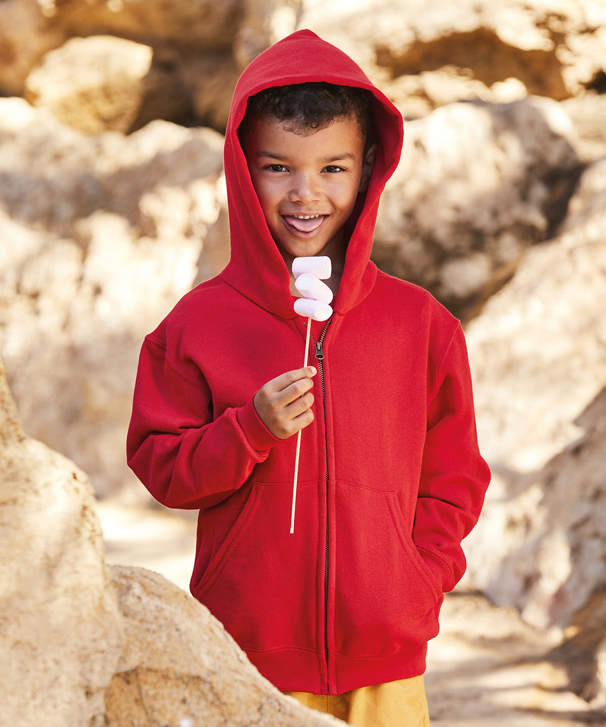 Picture of Kids classic hooded sweatshirt jacket