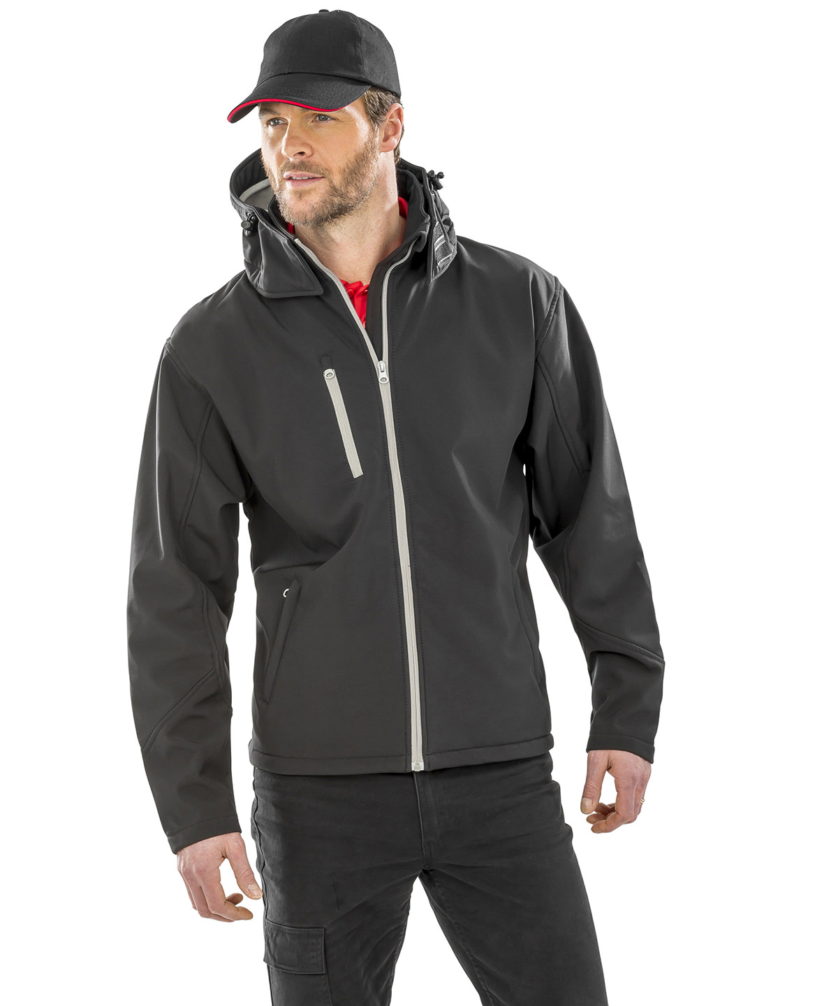 Picture of Core TX performance hooded softshell jacket