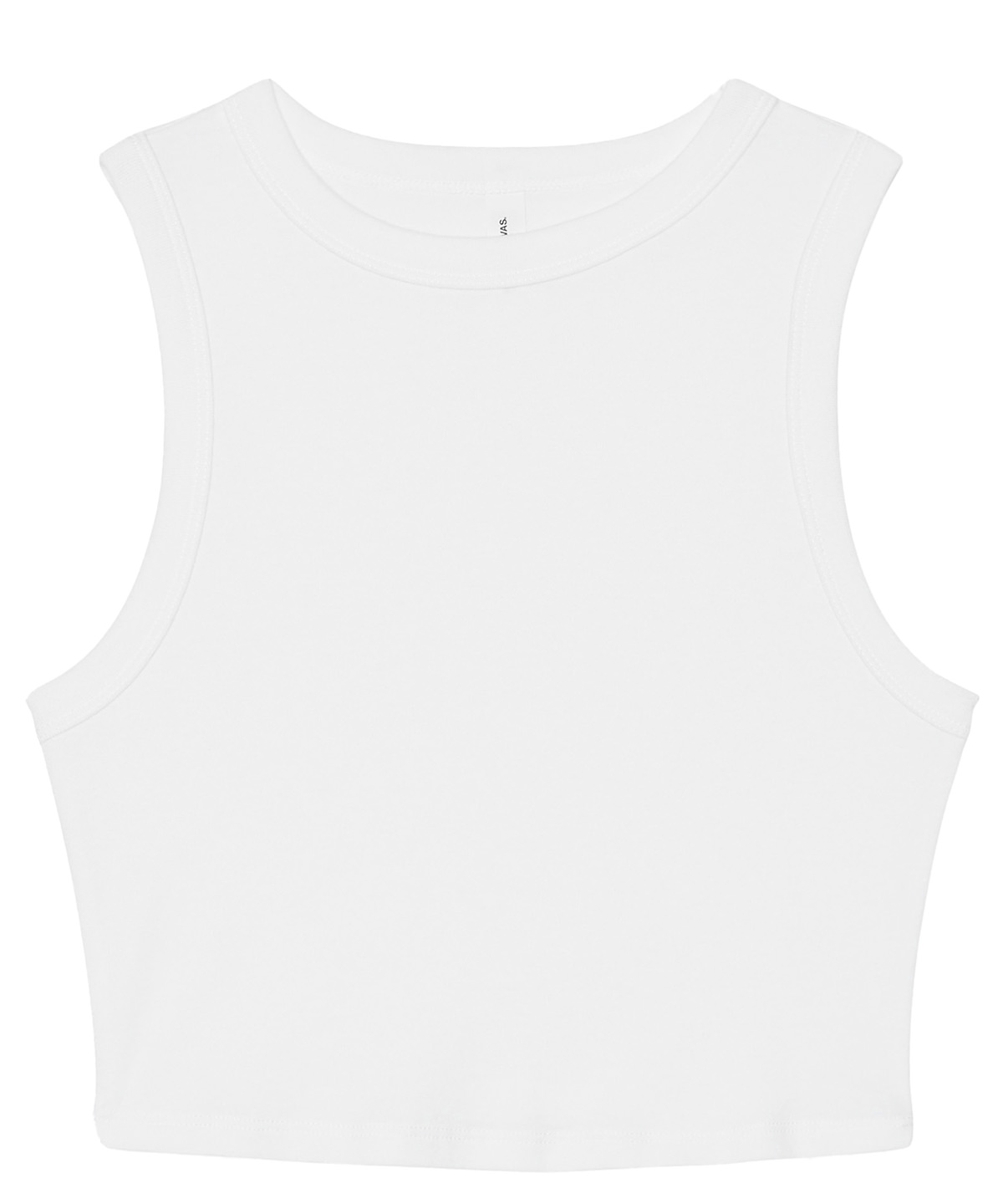 Bella Canvas Women’s micro rib muscle crop tank