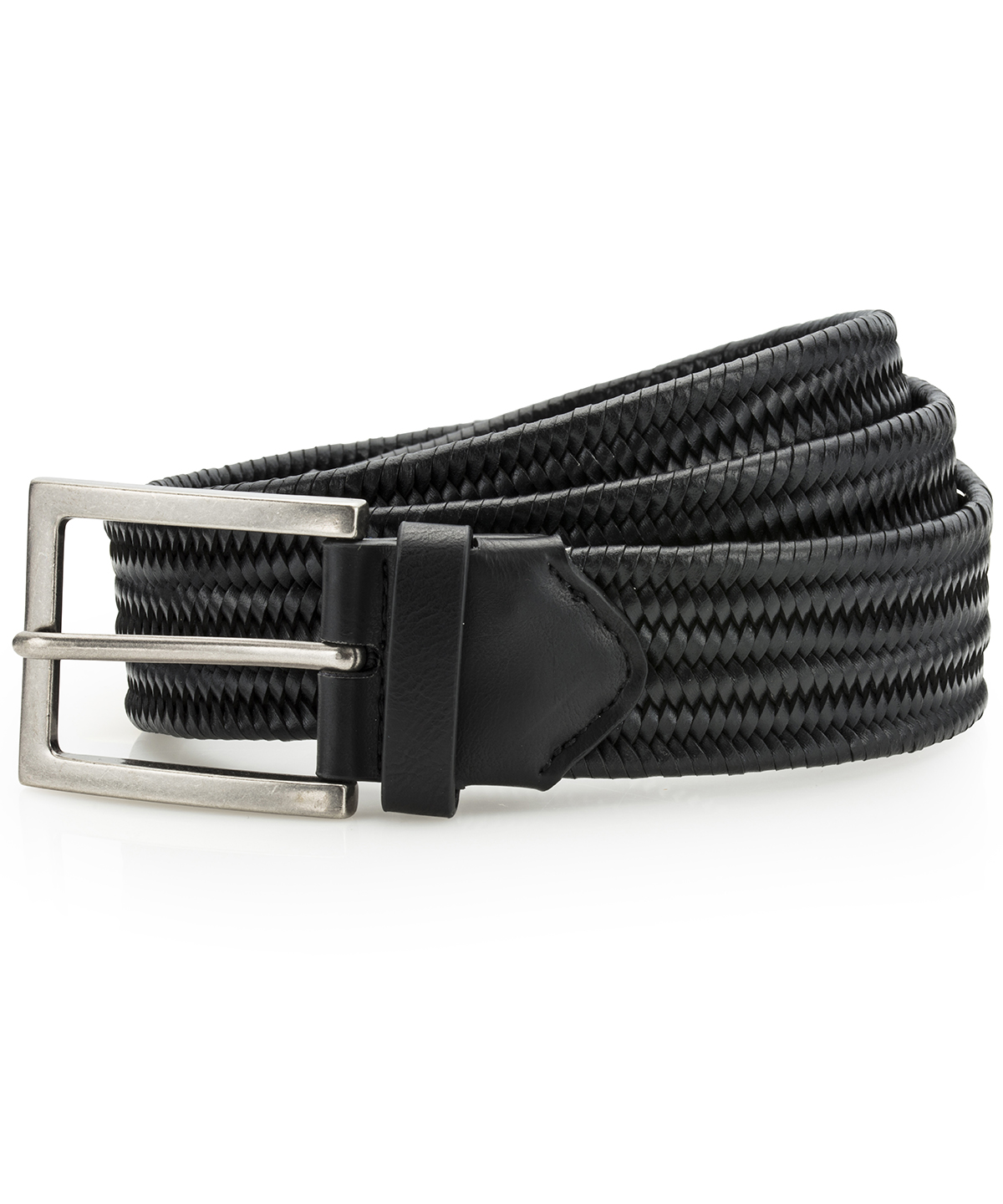 Leather braid belt Leather braid belt