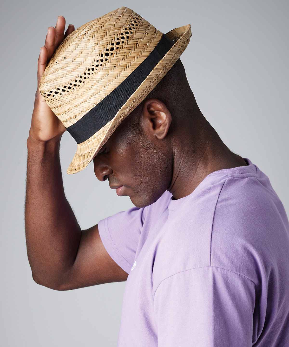 Picture of Straw summer trilby