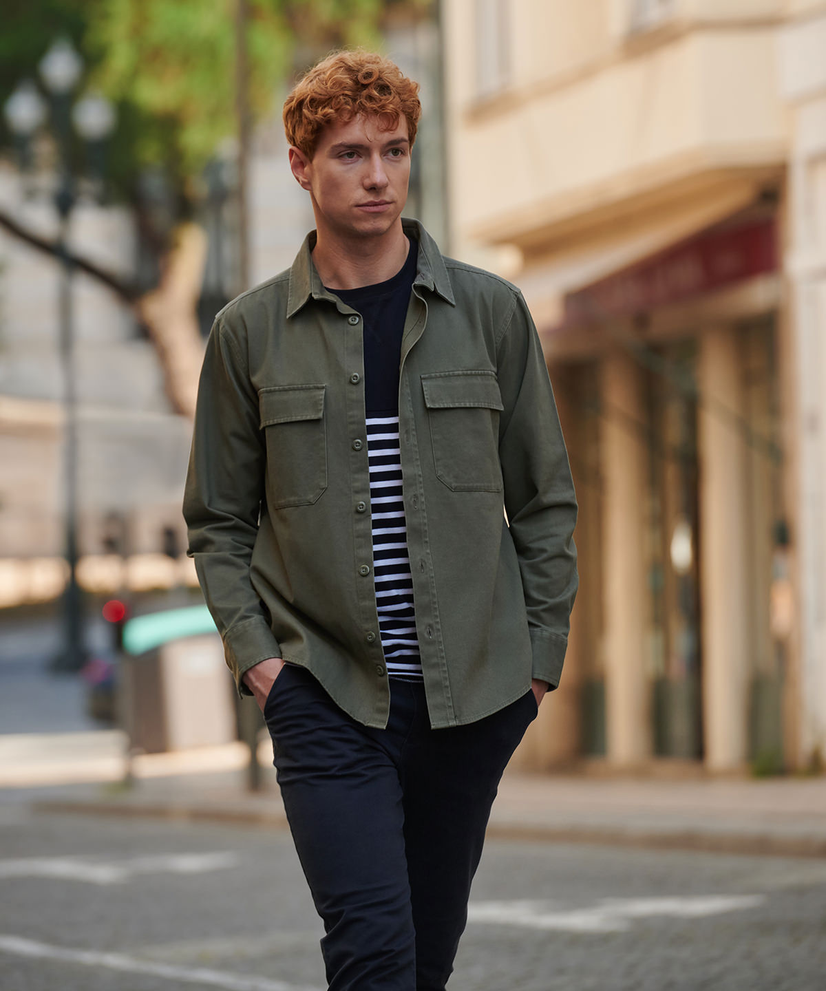 Drill overshirt Drill overshirt