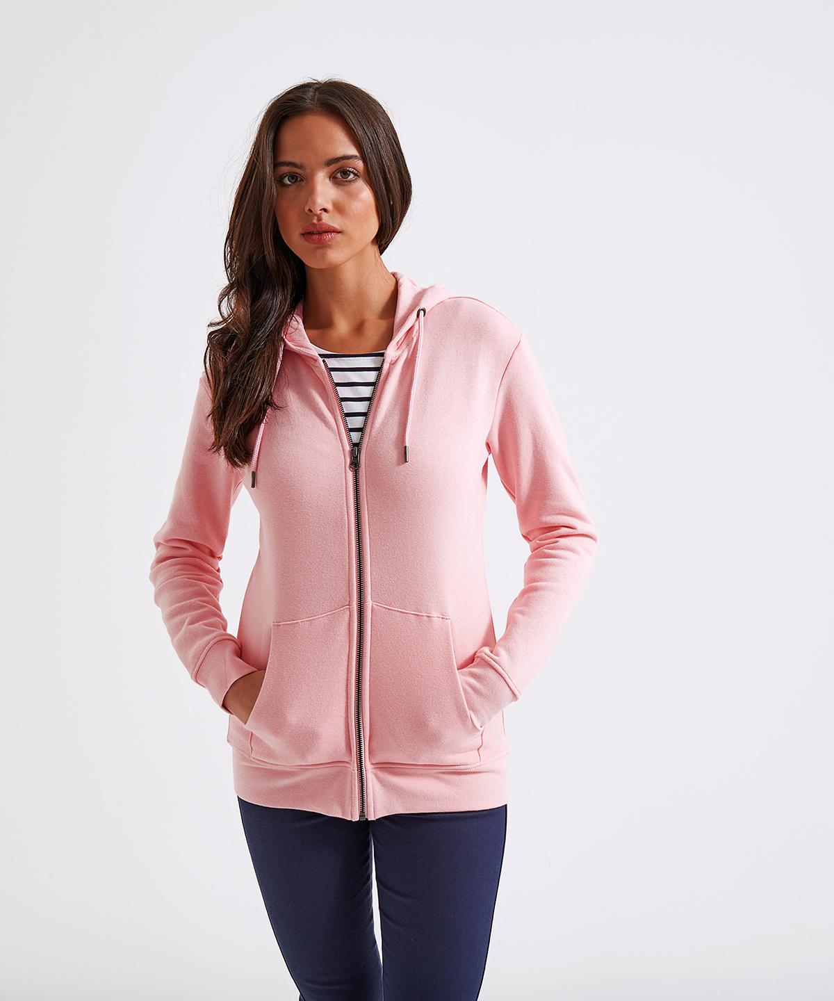 Picture of Women's zip-through organic hoodie