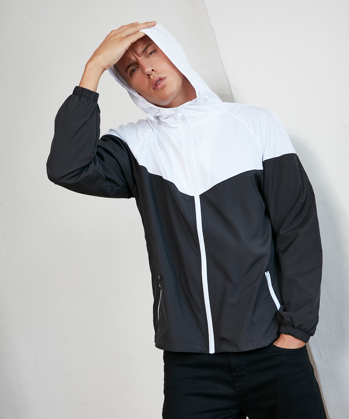 Picture of Two-tone tech windrunner jacket