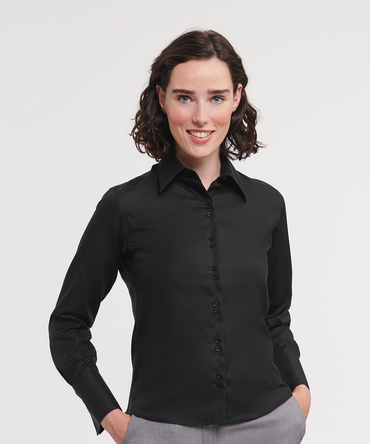 Picture of Women's long sleeve ultimate non-iron shirt