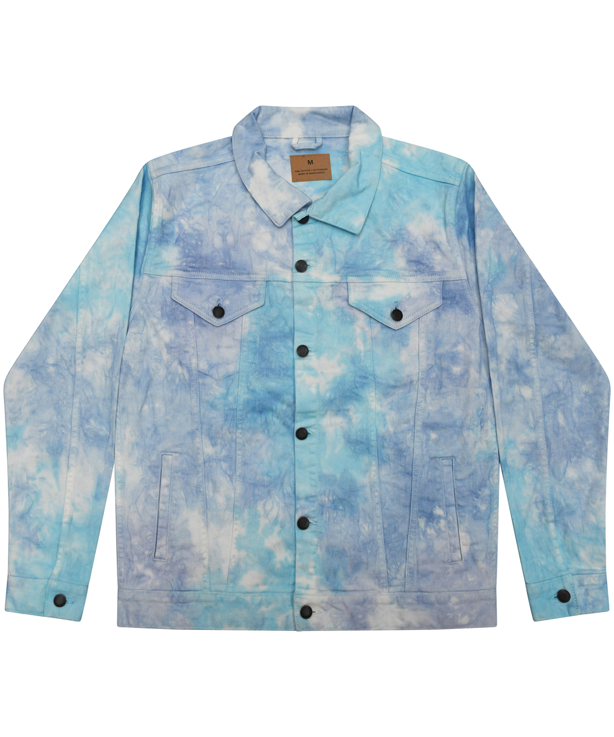 Tie-dye denim jacket image 4