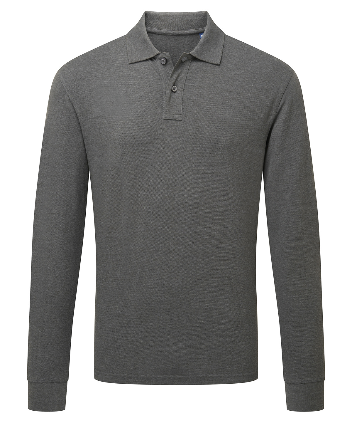 Men's classic fit long sleeved polo image 3