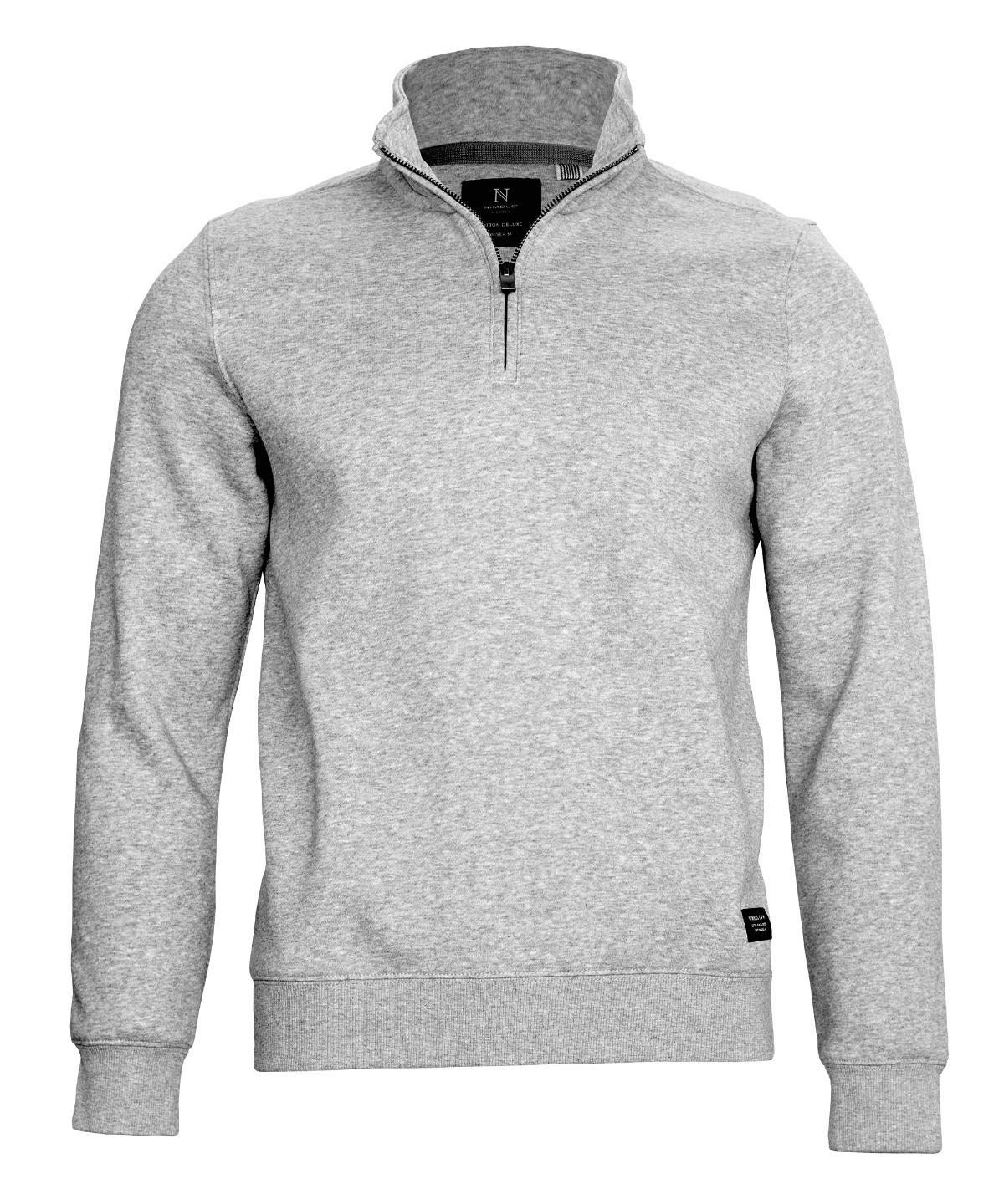 Nimbus Glendale unisex 1/4-zip sweatshirt GMEL XL