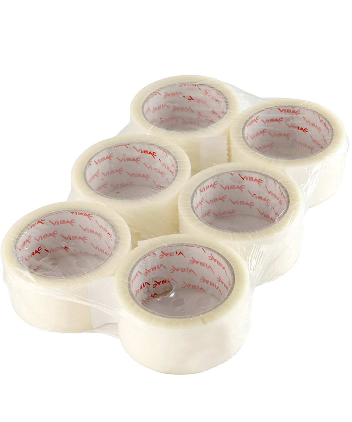Packing tape worn