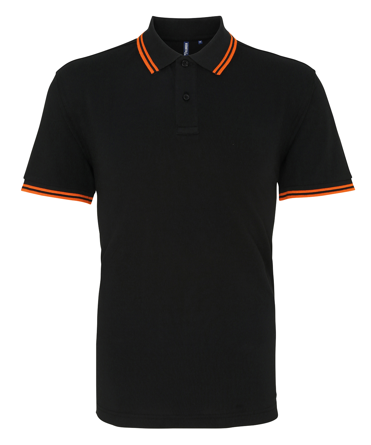 Classic fit tipped polo, front