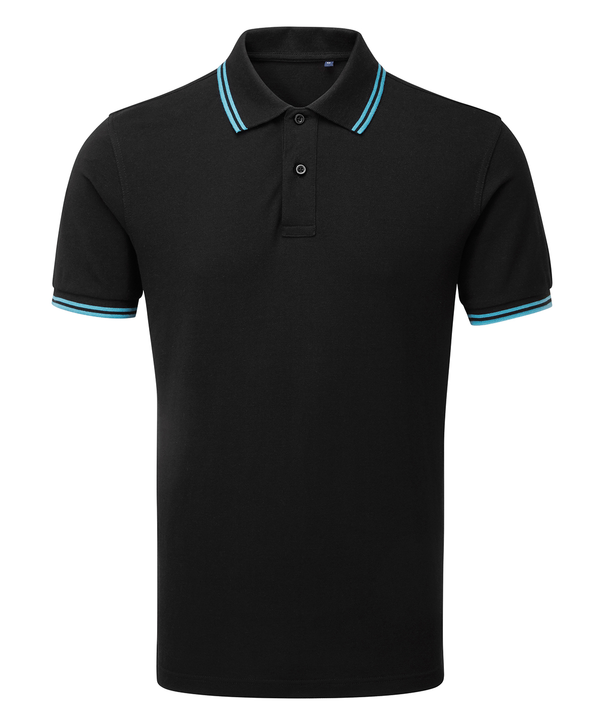 Classic fit tipped polo, front