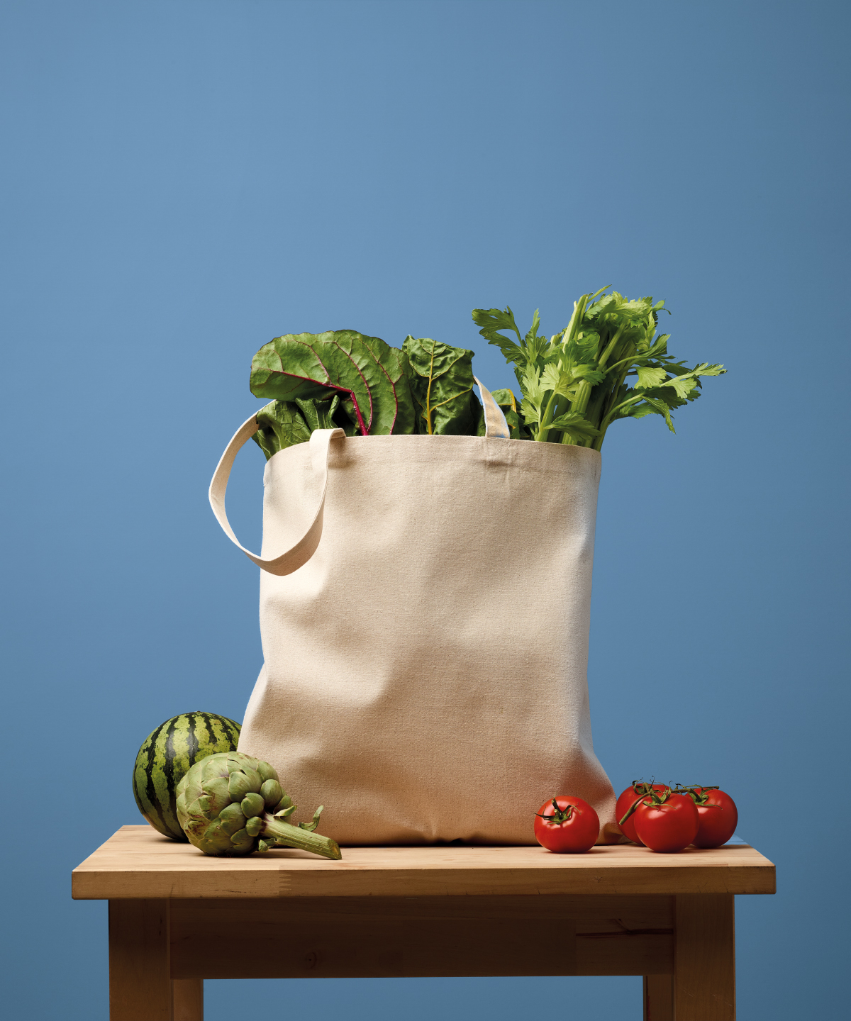 Recycled premium canvas shopper