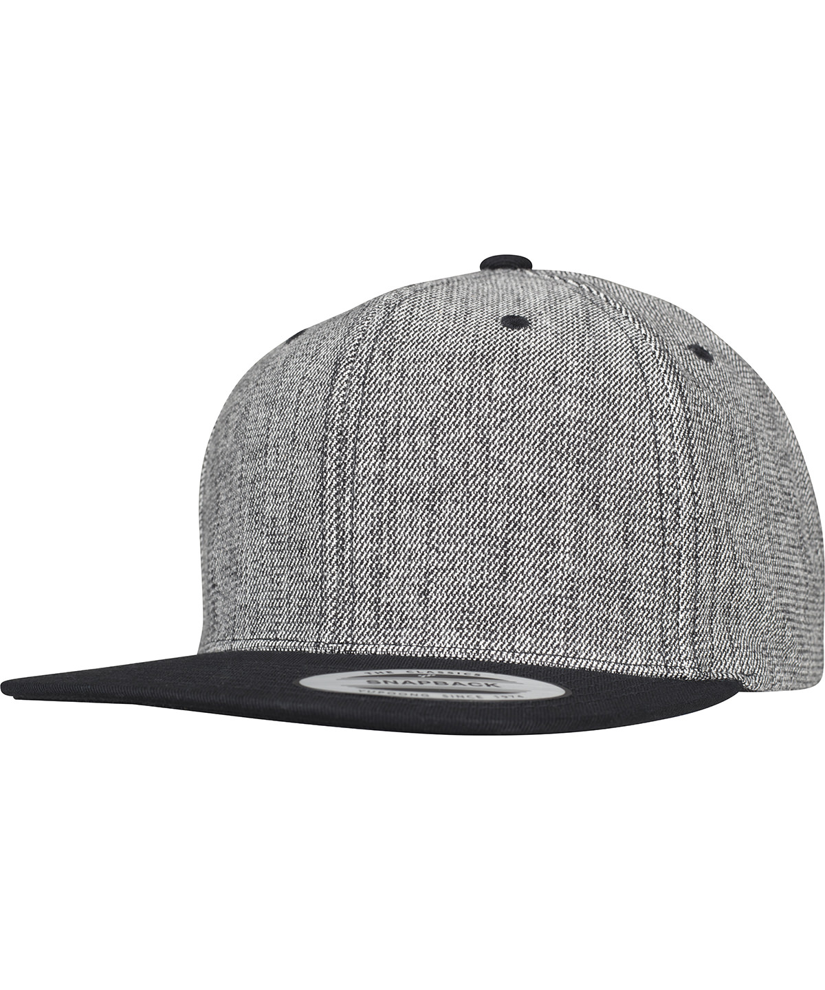 Picture of Melange solid snapback (6089MS)