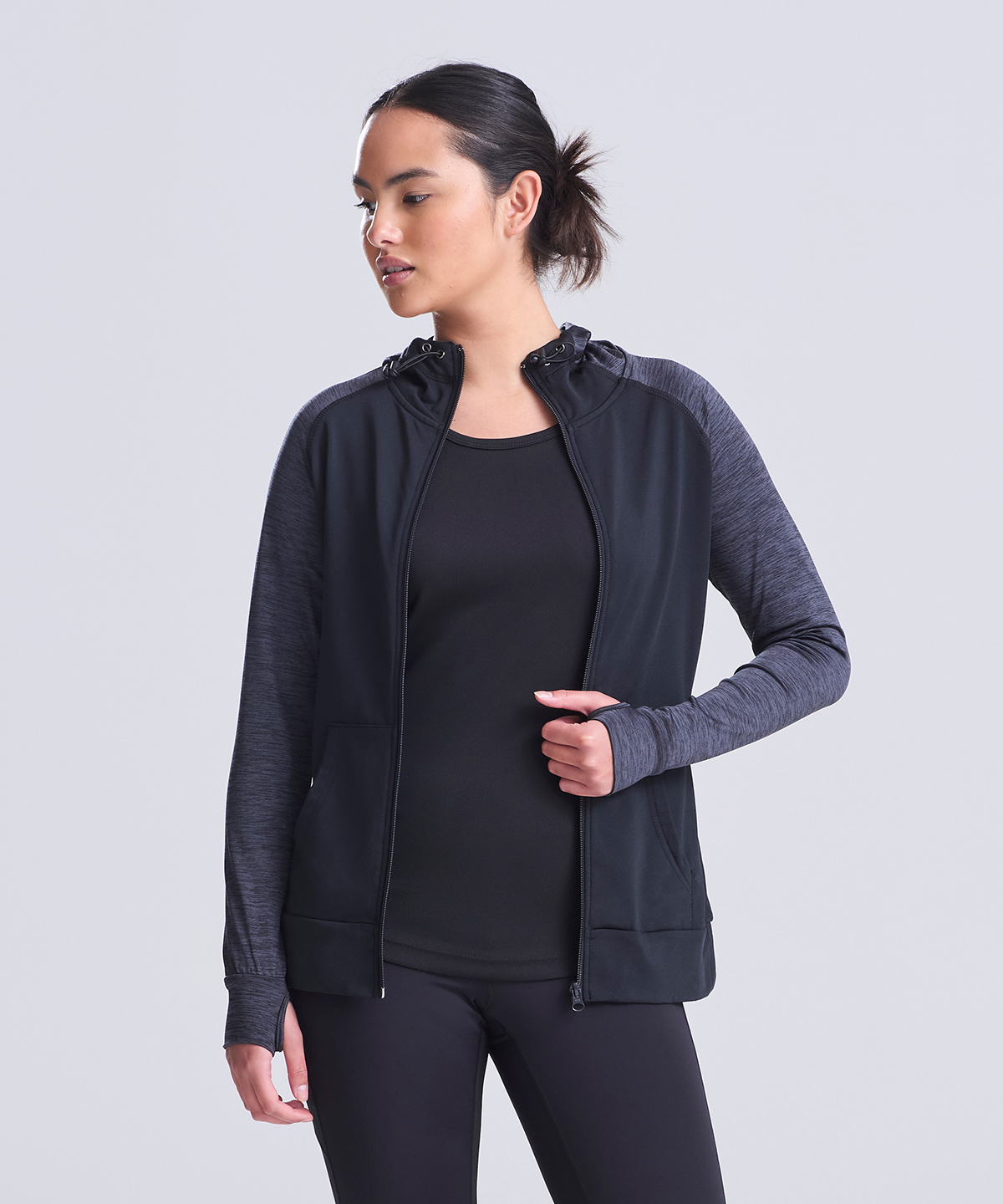 Women’s cool contrast zoodie Women’s cool contrast zoodie