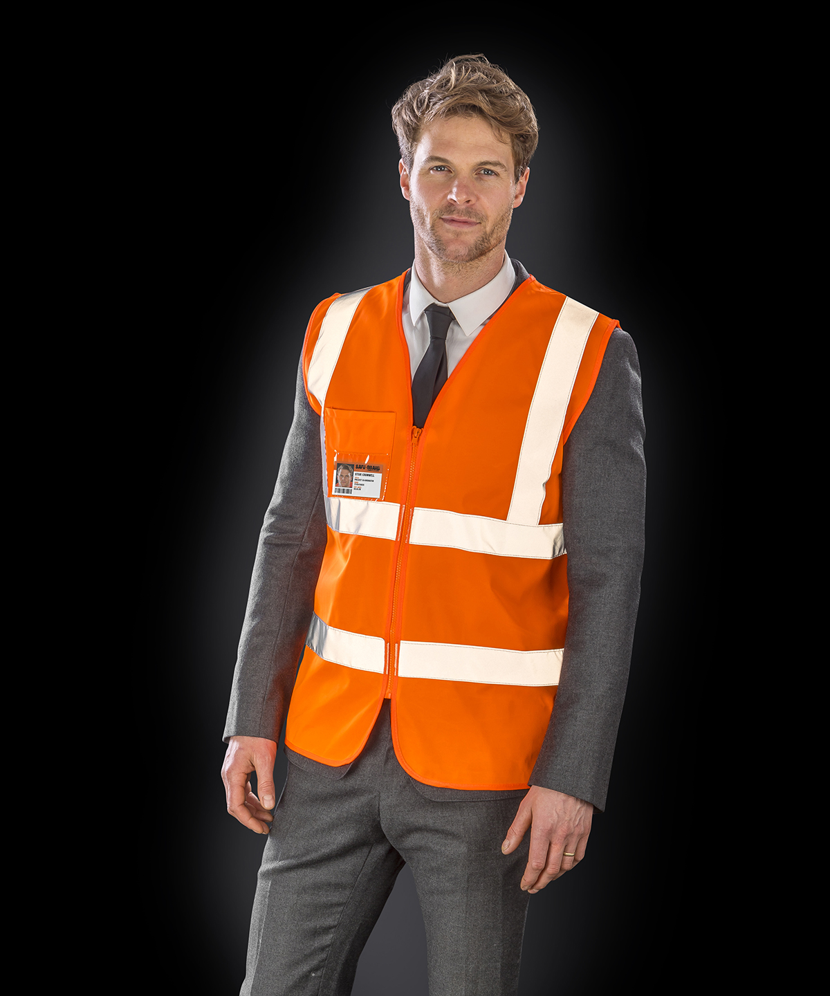 Core zip ID safety tabard