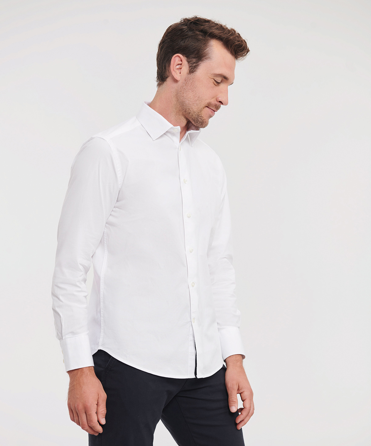 Picture of Long sleeve easycare fitted shirt