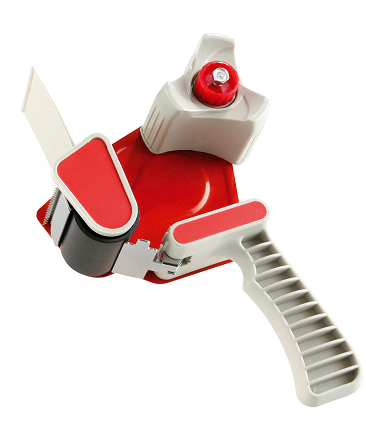Packaging tape dispenser worn
