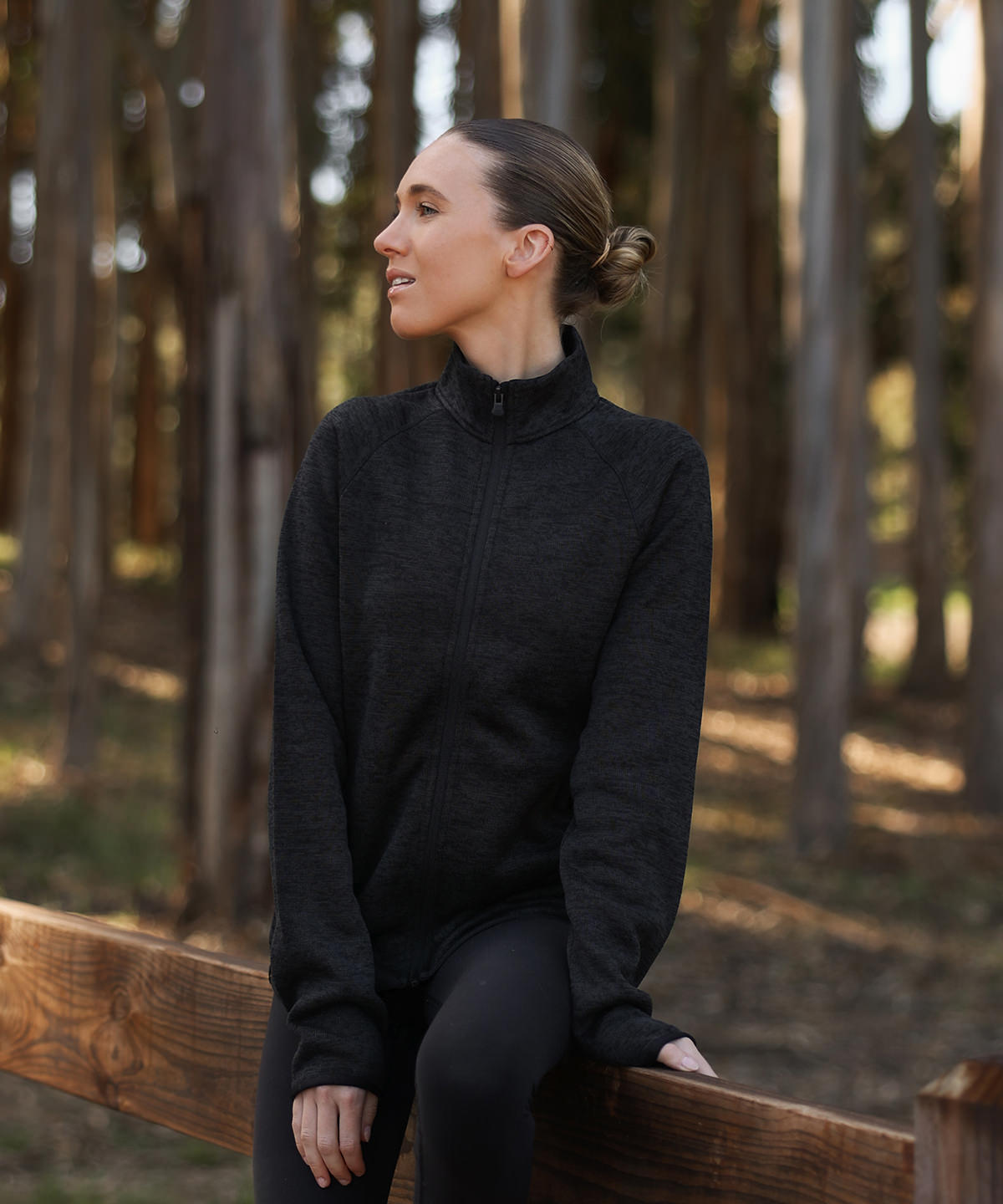 Womens Yosemite full-zip fleece jacket ST251
