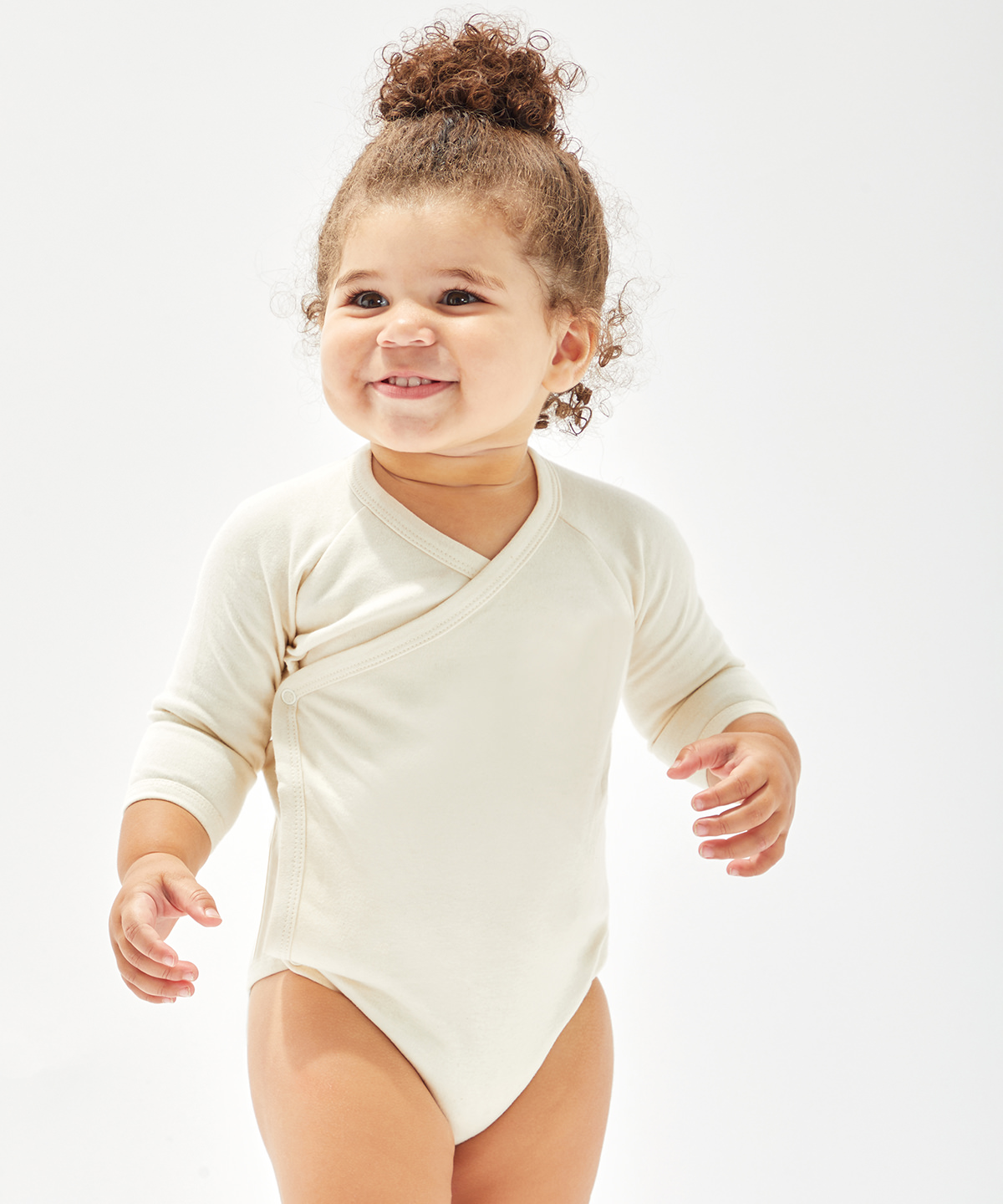 Picture of Baby long sleeve kimono bodysuit