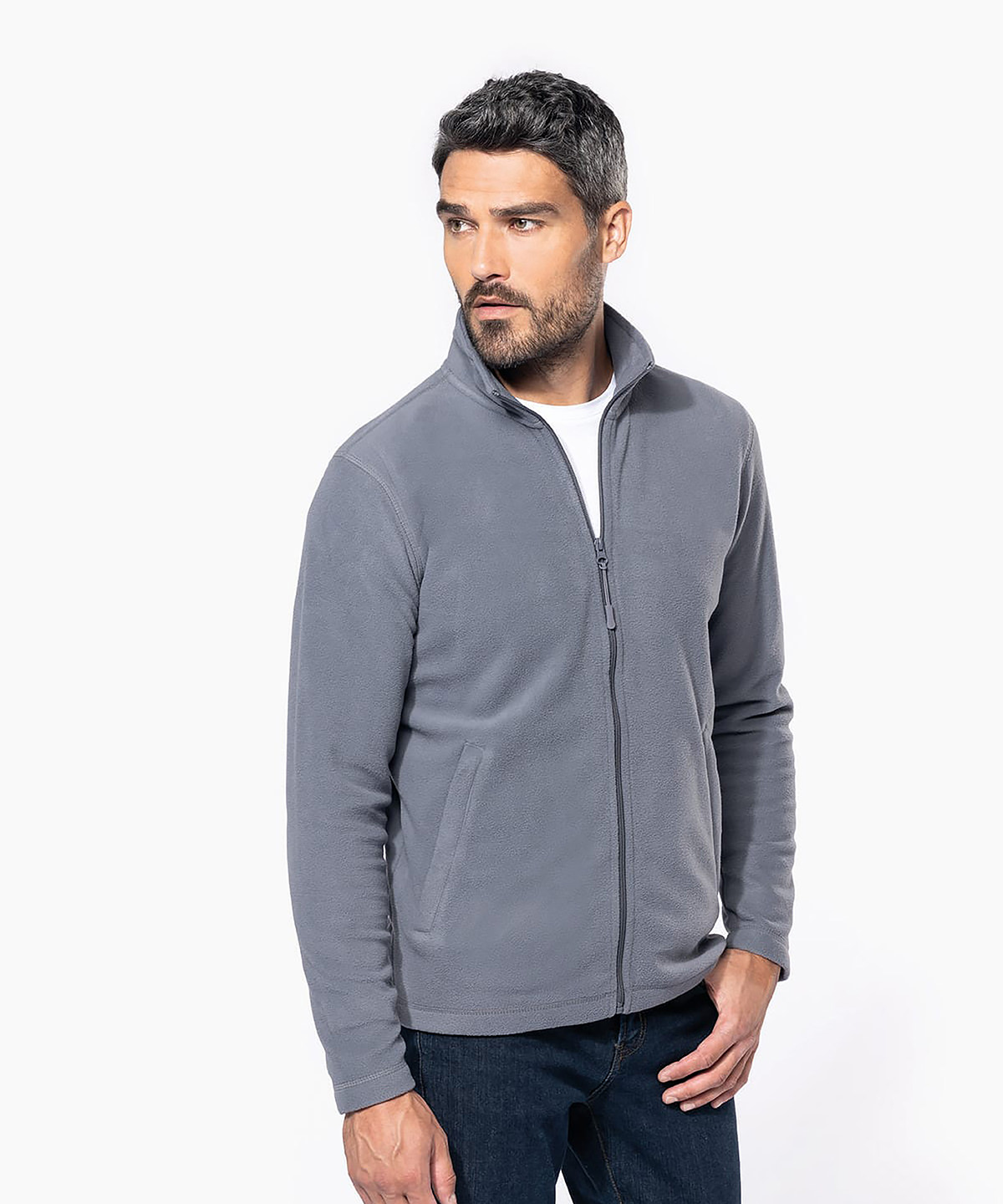 Full-zip microfleece jacket Full-zip microfleece jacket