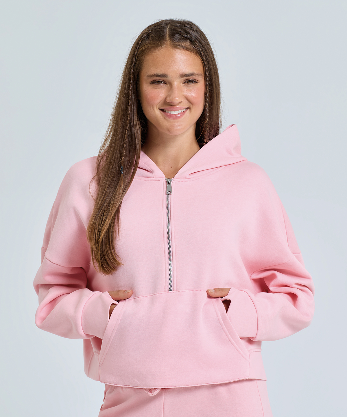 Women’s TriDri® half zip hoodie Women’s TriDri® half zip hoodie