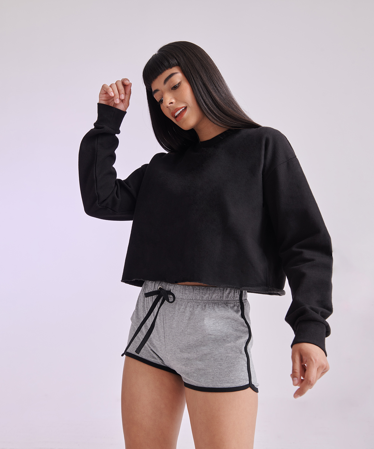 Picture of Women's cropped slounge sweat