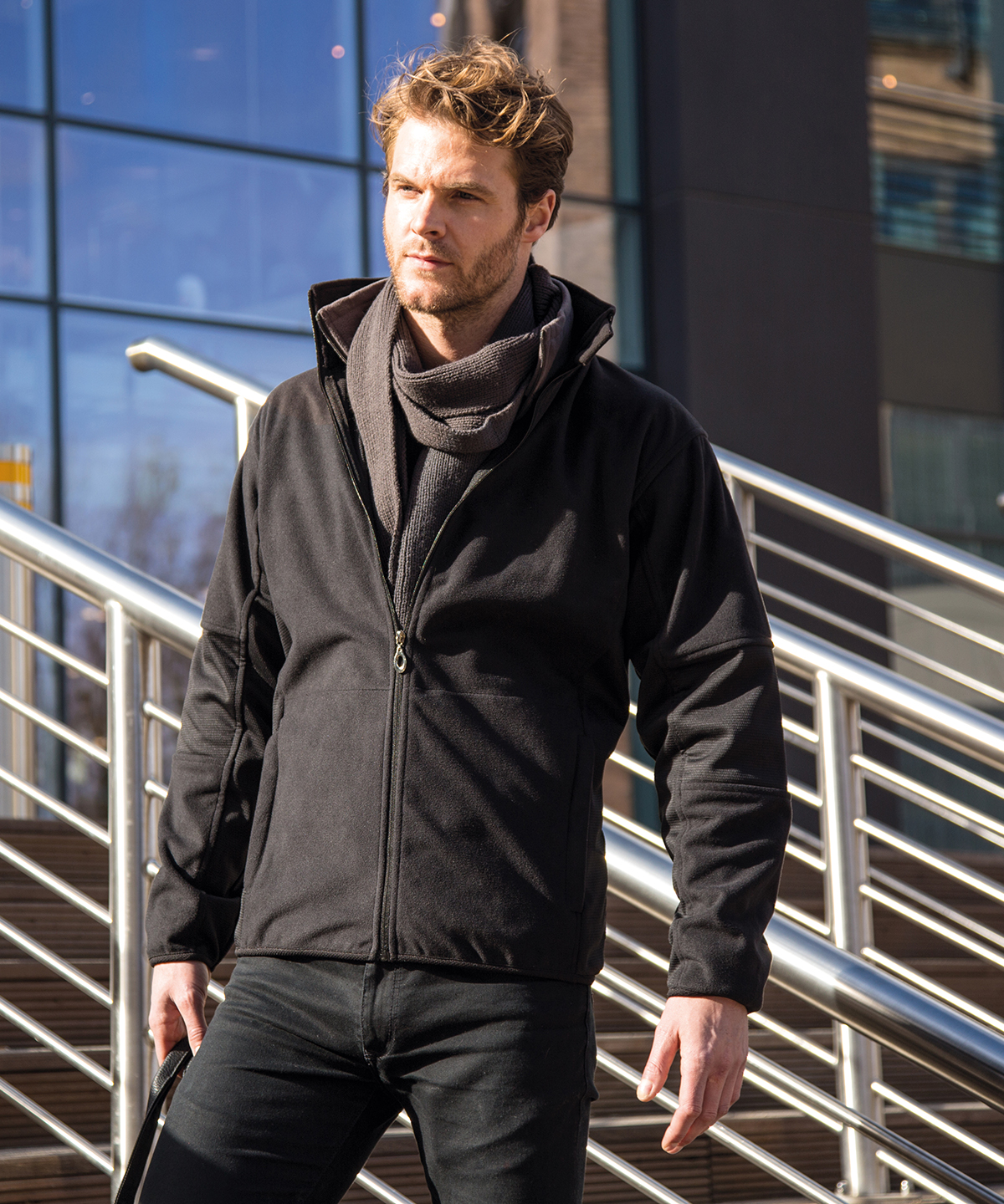 Picture of Osaka combed pile softshell jacket