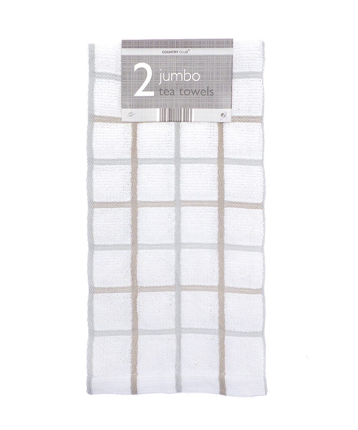 2-pack jumbo tea towels