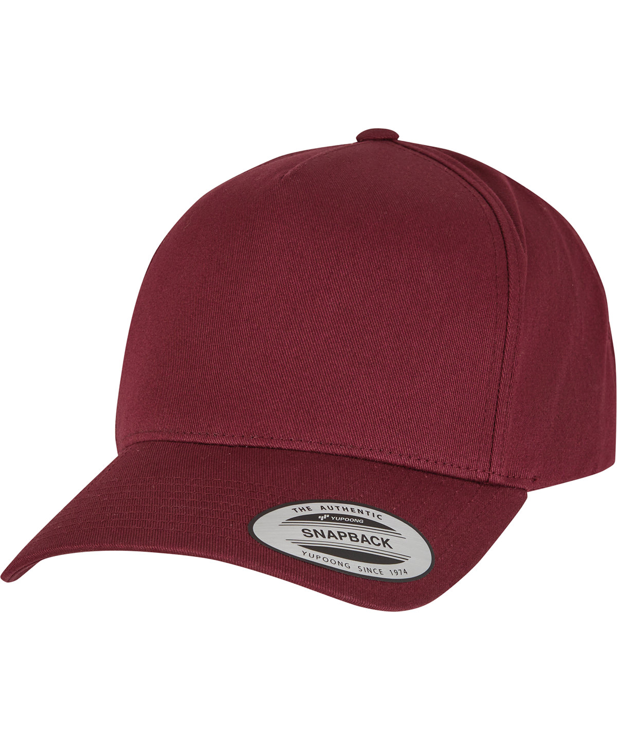 5-panel curved classic snapback (7707) image 8