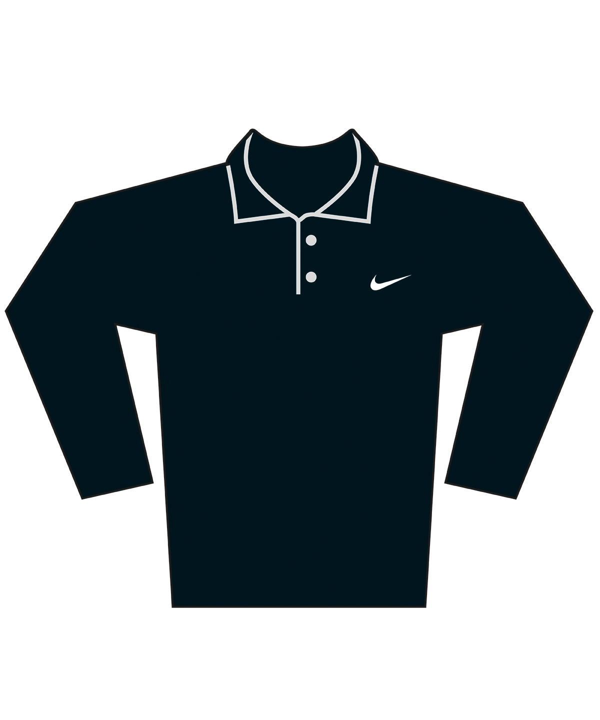 Nike Dri-FIT Victory solid long sleeve polo