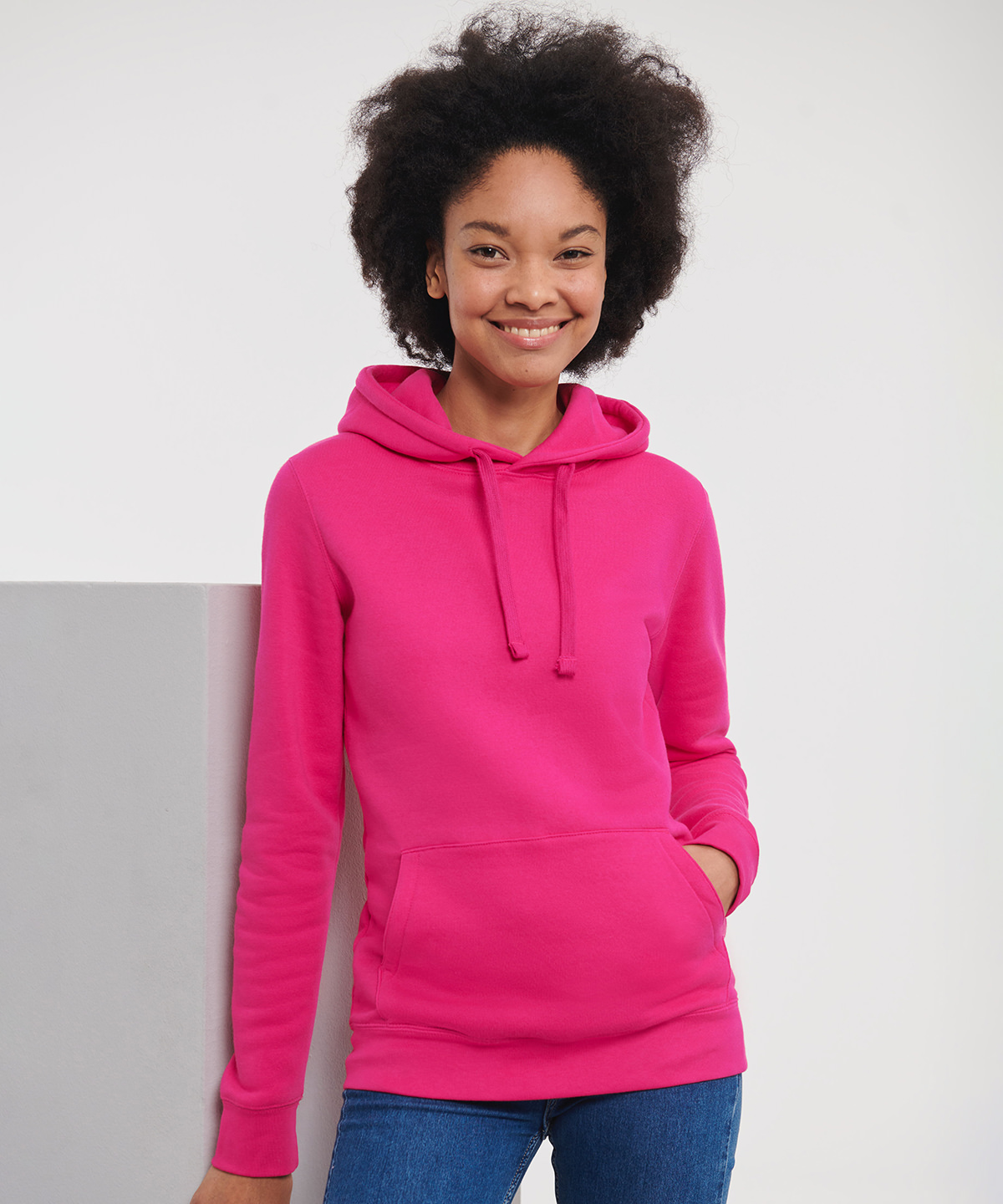 Picture of Women's authentic hooded sweatshirt