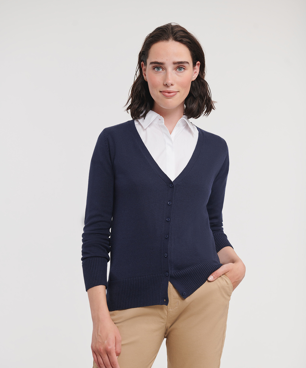 Women’s v-neck knitted cardigan Women’s v-neck knitted cardigan