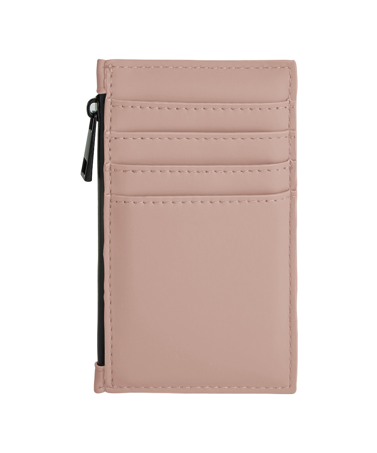 Matte PU card holder, front