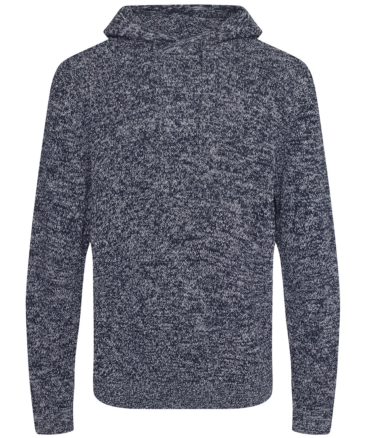 Iguazu Regen Knitted Hoodie Navy/Heather Grey Size XSmall