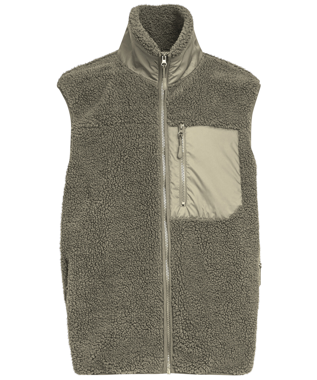Bonded sherpa vest image 4