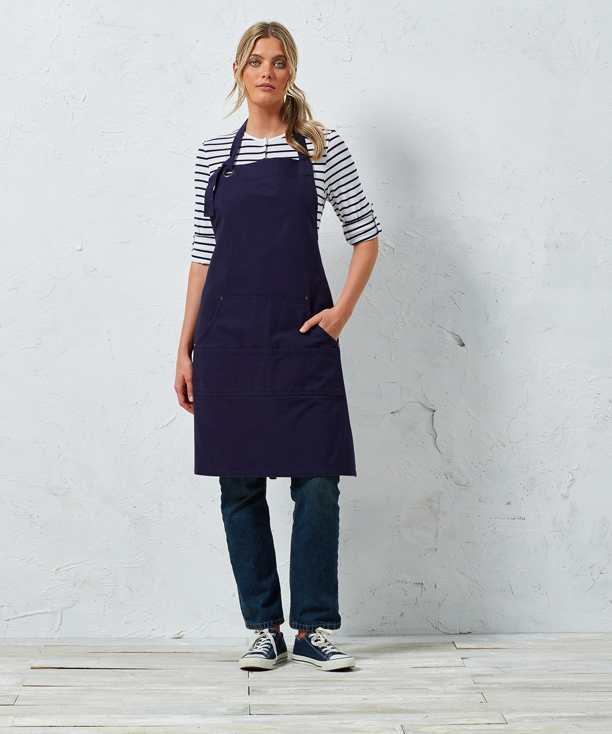 Picture of Calibre heavy cotton canvas pocket apron