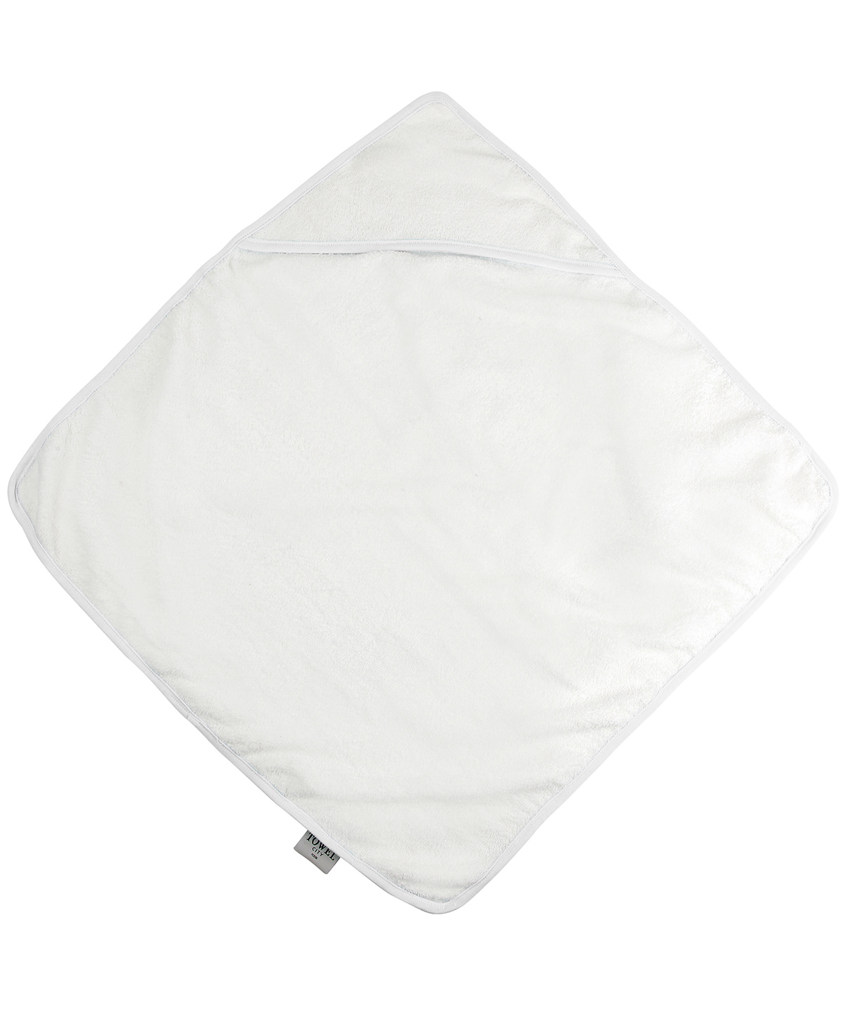 Babies' Hooded Towel White/White Size One Size