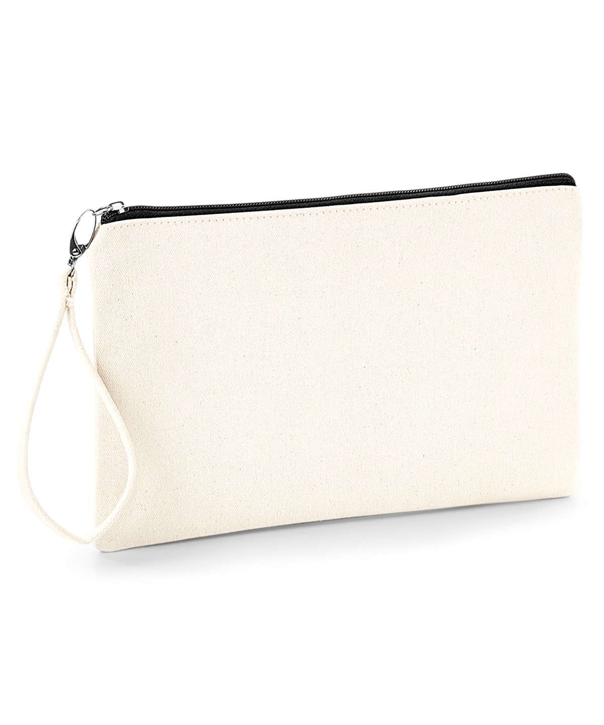 Canvas wristlet pouch image 3