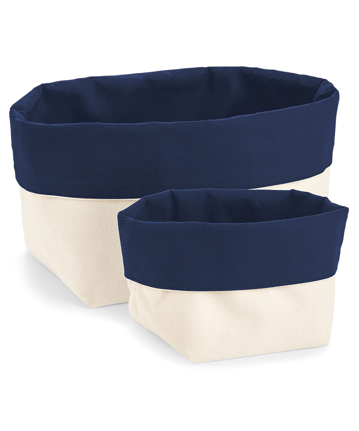 Reversible canvas organiser, front