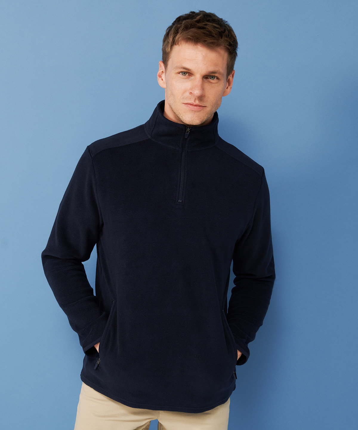 Picture of ¼ zip microfleece jacket