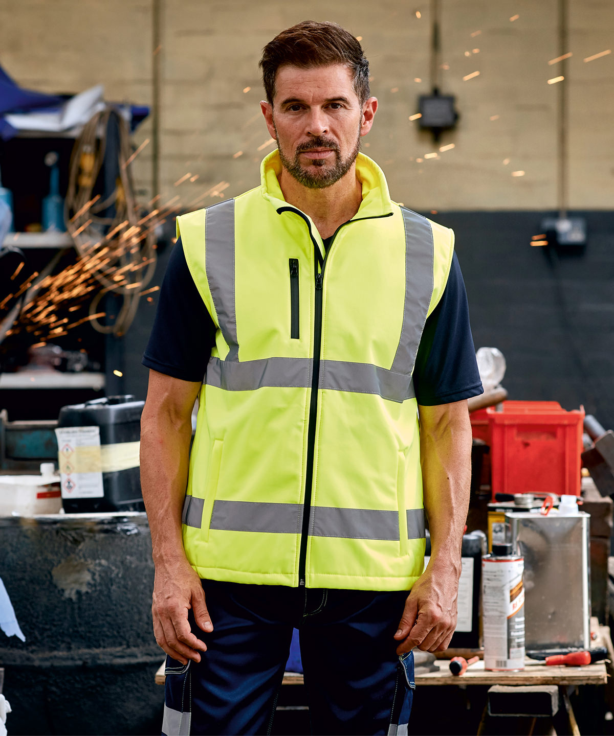 Picture of Hi-vis softshell gilet (HV006)