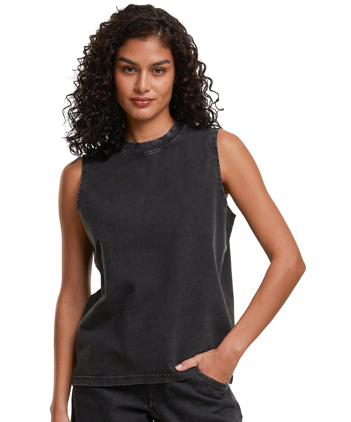 Women’s vintage washed sleeveless tee