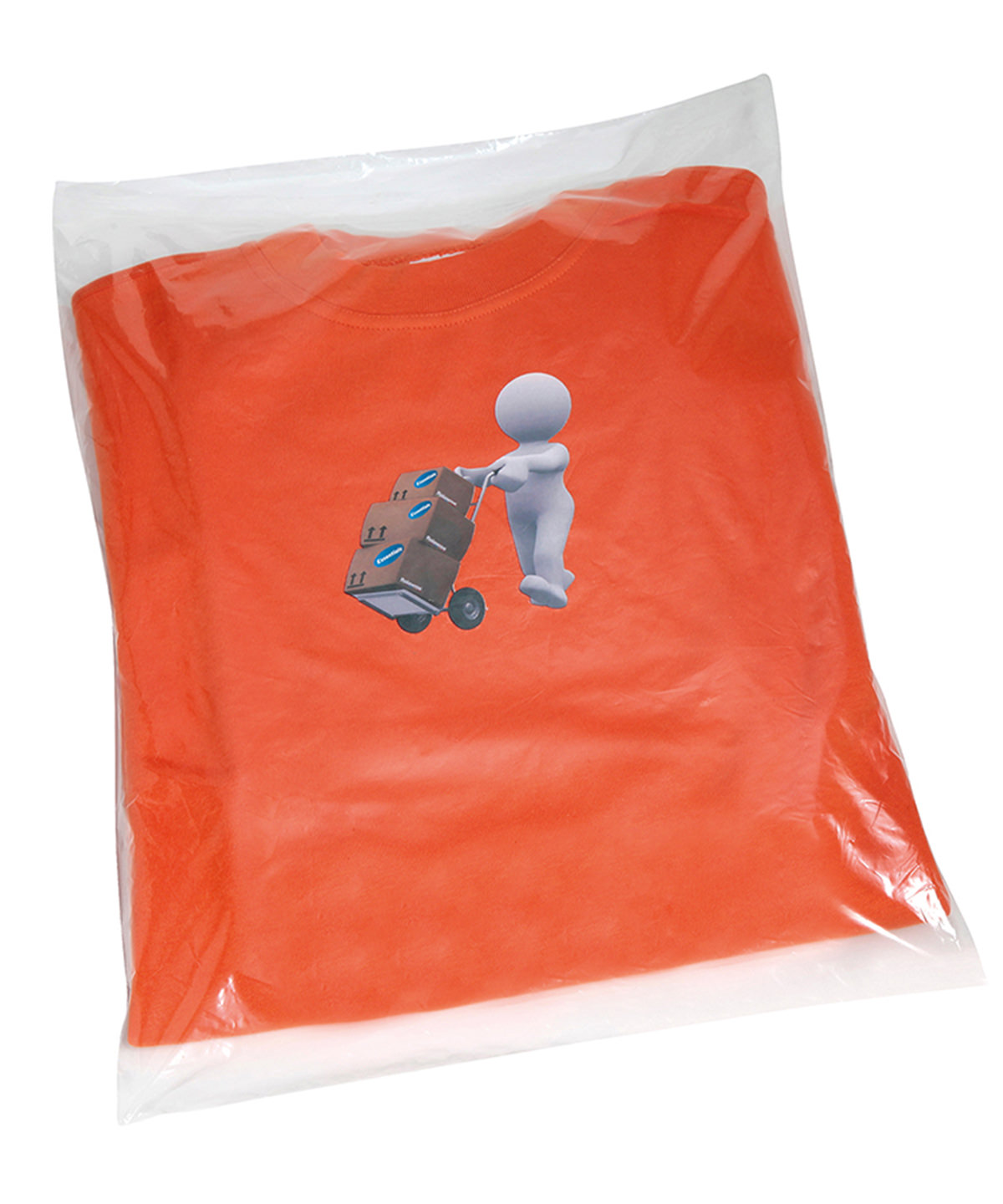Clear polythene bags - non stick seal worn