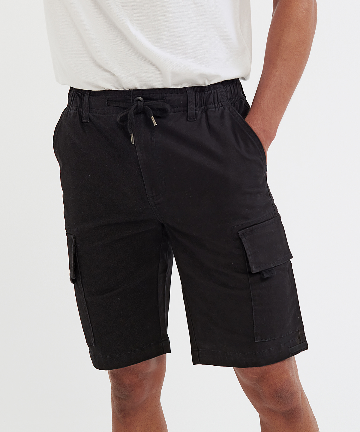 Picture of Men’s drawstring cargo utility shorts