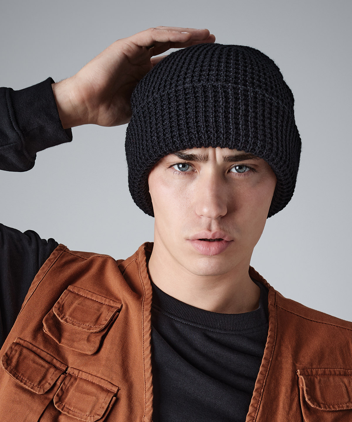 Picture of Classic waffle knit beanie